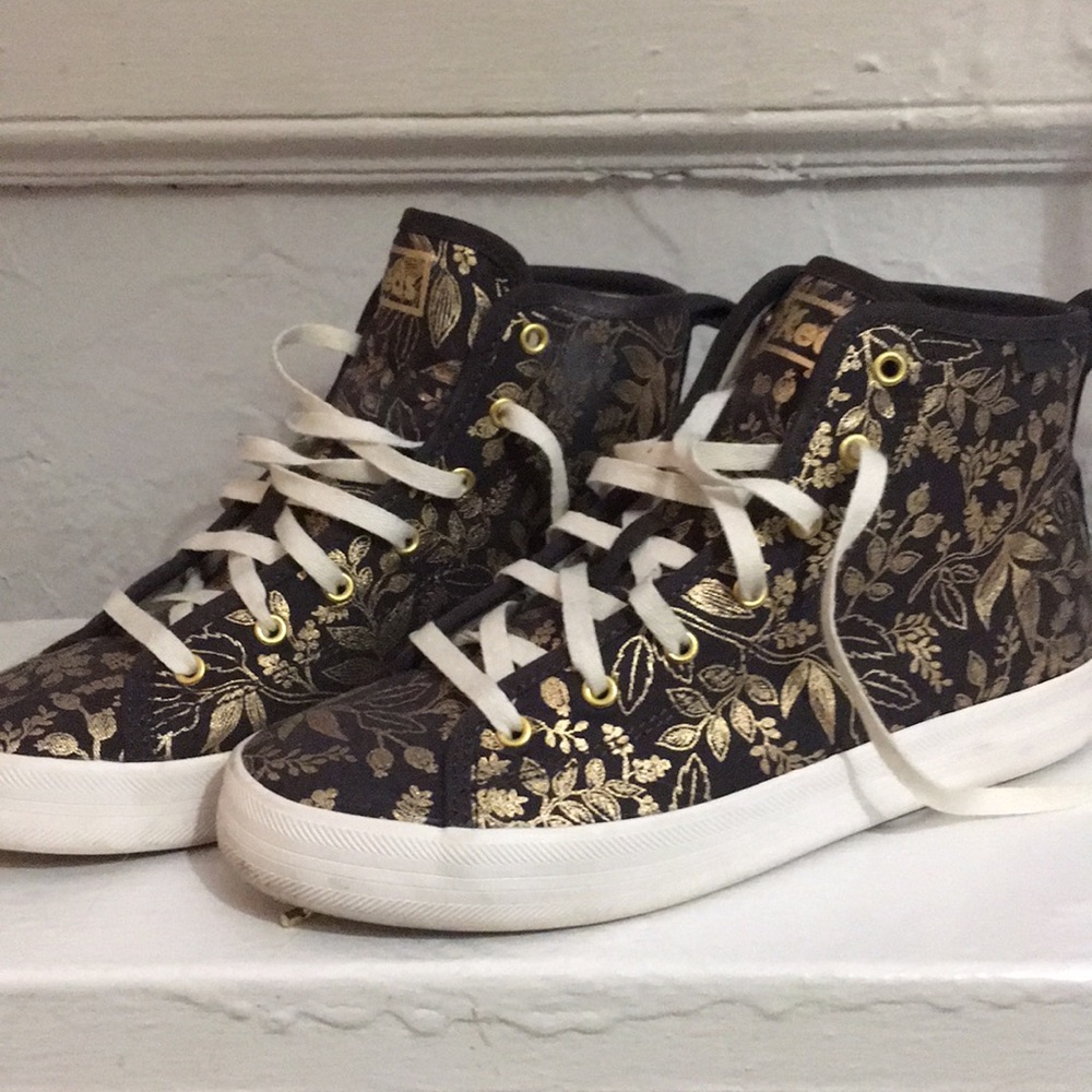 Keds x Rifle Paper Co. Hi-Top Sneakers